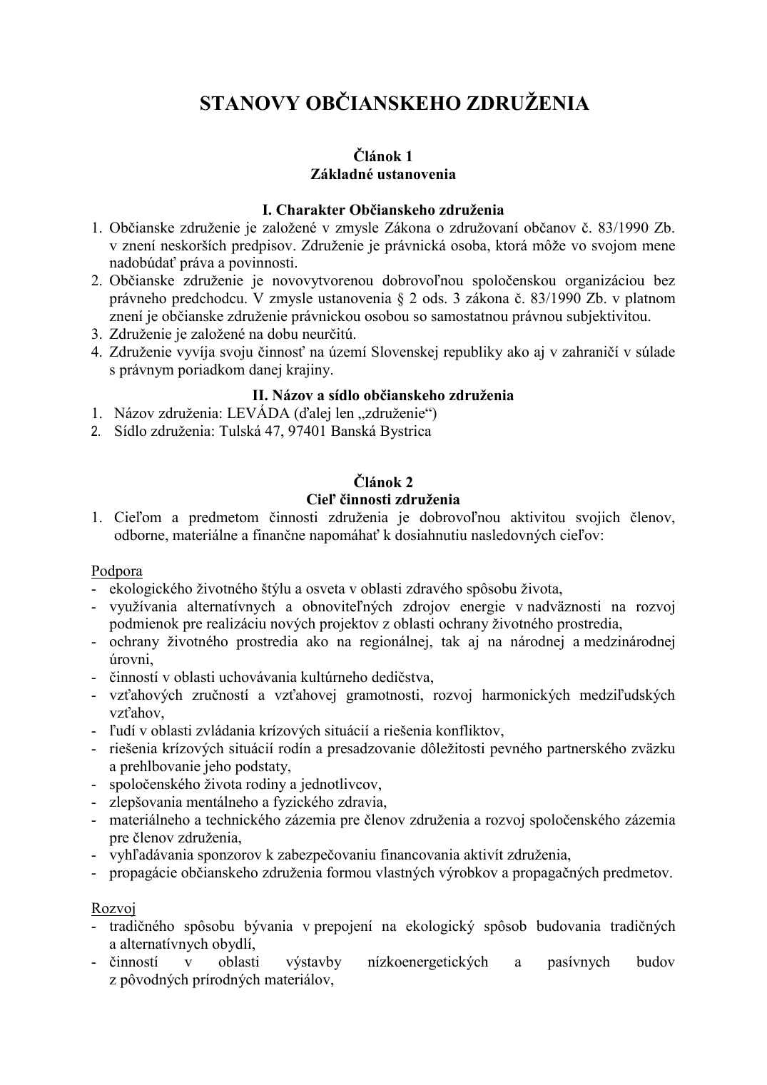 Strana dokumentu