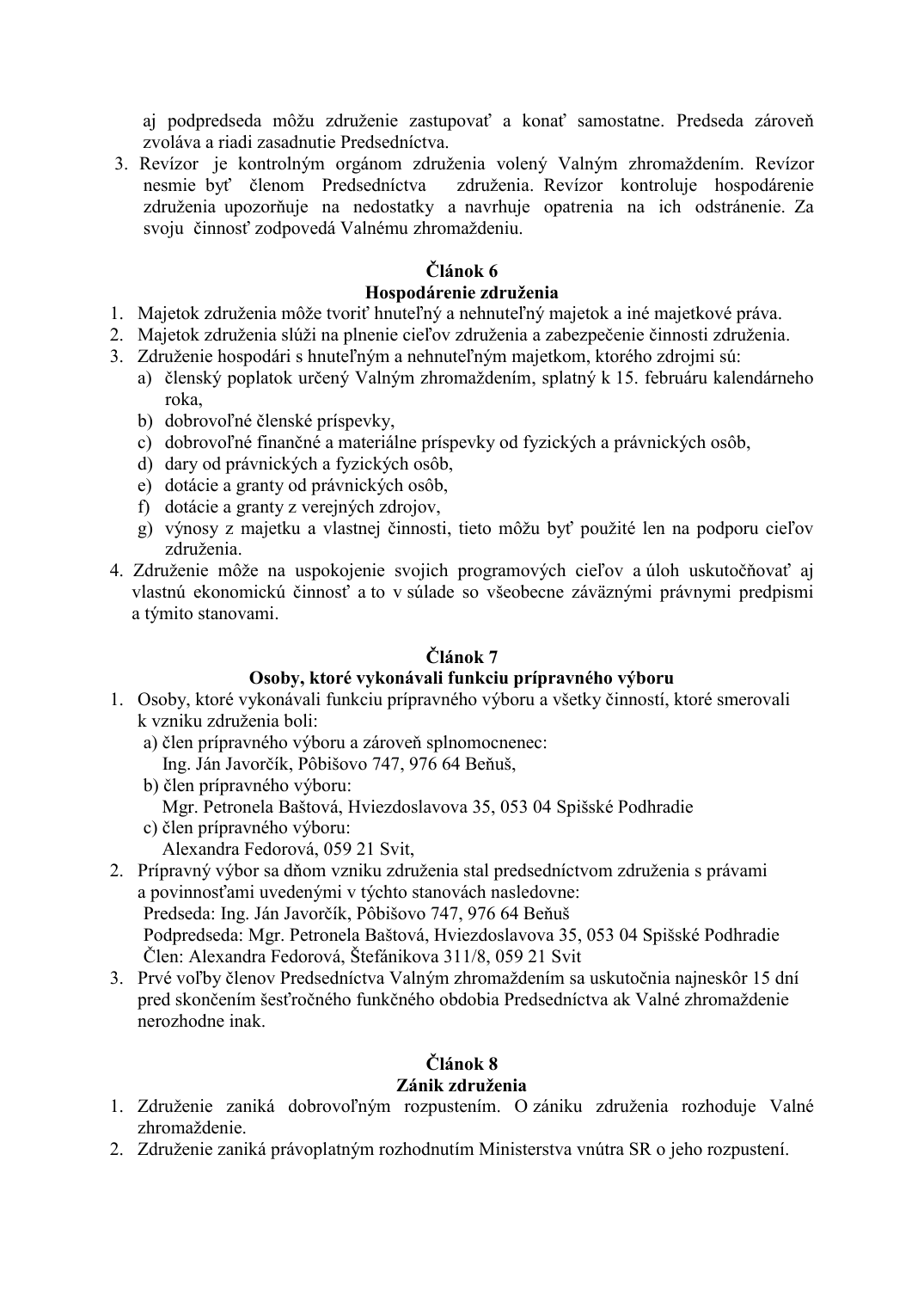 Strana dokumentu